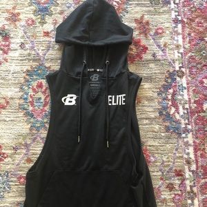 BodyBuilding Sleeveless Hoodie with Pocket